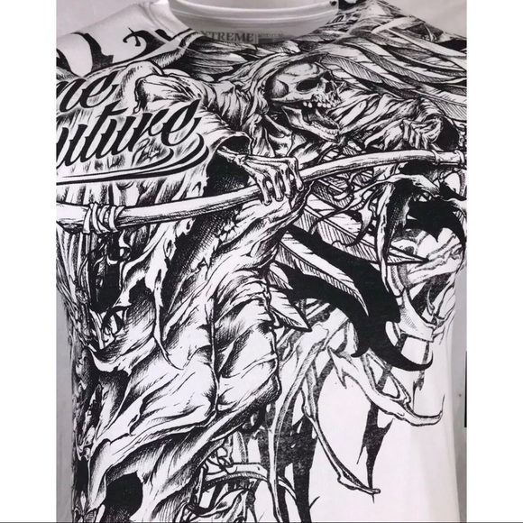 XTREME COUTURE by AFFLICTION Men T-Shirt SORROW - Picture 7 of 8